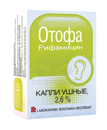 Отофа ушные капли 10мл