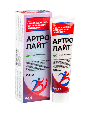 Артролайт гель охлаждающий-разогревающий эффект 100мл