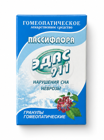 Эдас-911 гранулы 20г (невроз. бессонница)