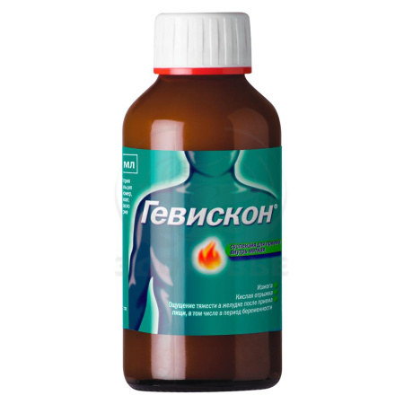 Гевискон суспензия 150мл мята