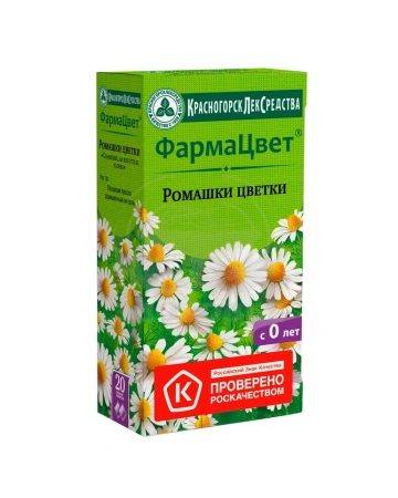 Ромашки цветки фильтр-пакеты 1.5г 20 (Красногор)