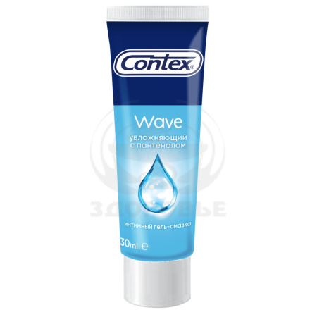 Гель-смазка Контекс Wave 30мл туба увлажняющий