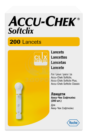 Ланцеты Акку-Чек Софткликс 200