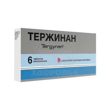 Тержинан таблетки вагинальные 6