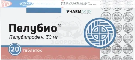 Пелубио таблетки 30 мг 20