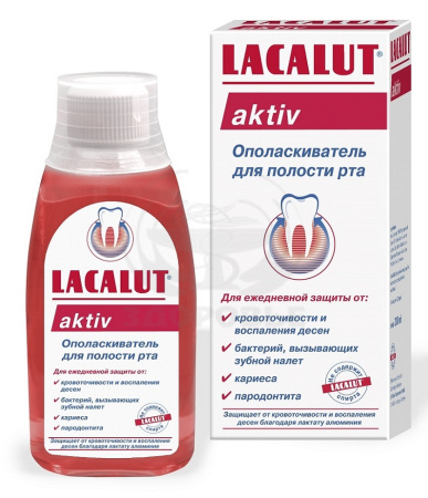 Ополаскиватель для полости рта Лакалют Актив 300мл
