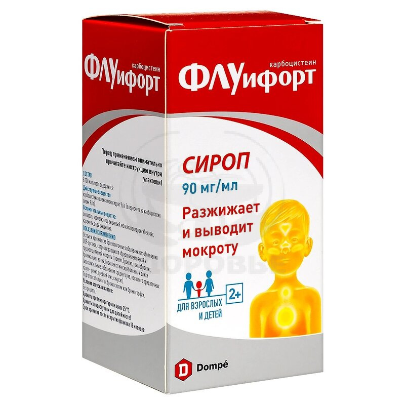 Флуифорт сироп аптека. Флуифорт сироп аптека