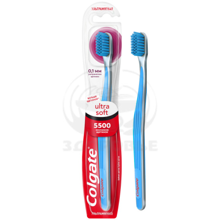 Зубная щетка Колгейт ультрамягкость мягкая