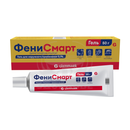 Фенисмарт гель для наружного применения 0.1% 50г