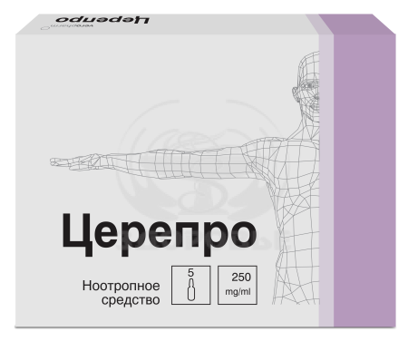 Церепро 25% ампулы 4 мл 5