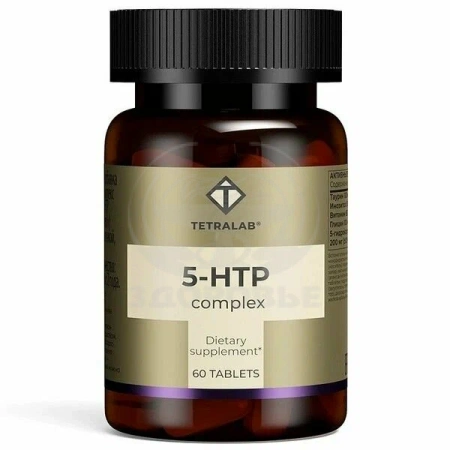 5-HTP Релакс-комплекс 5-гидрокситриптофан Тетралаб таблетки 60