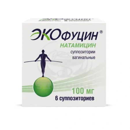 Экофуцин суппозитории вагинальные 100 мг 6